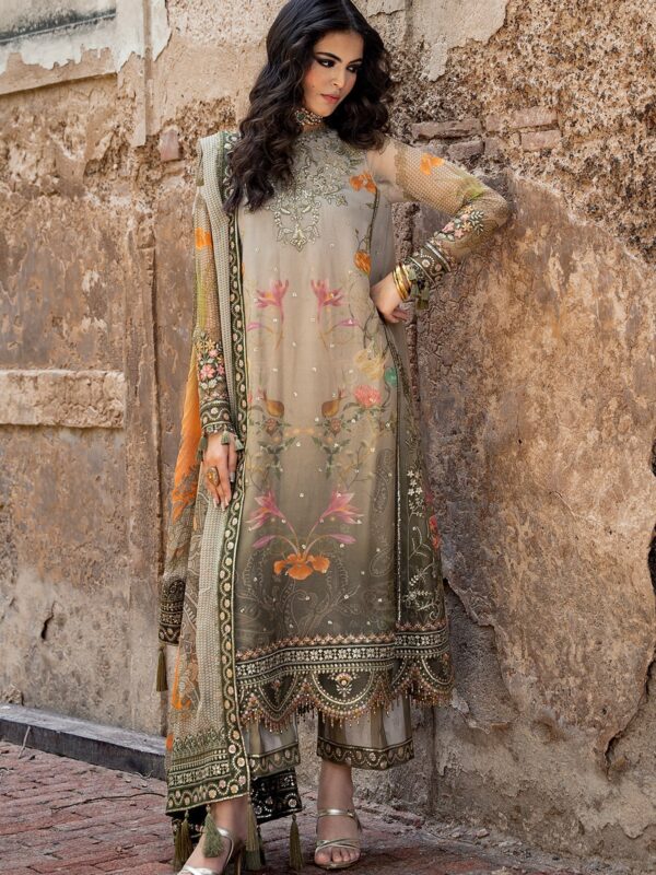 Charizma Vasal Embroidered Luxury Chiffon